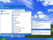 Menú Inicio Windows XP desplegado.