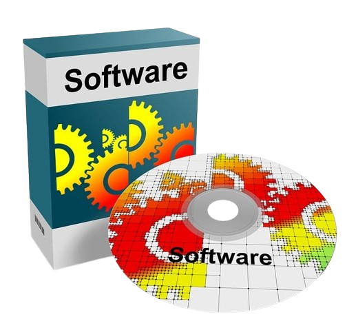 Paquete de software con un cd