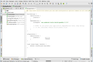Entorno base de un proyecto nuevo en Android