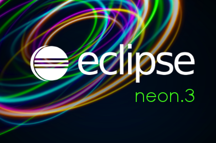 Logotipo de Eclipse Neon