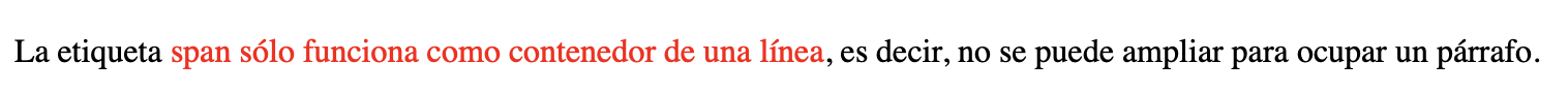 Ejemplo con SPAN
