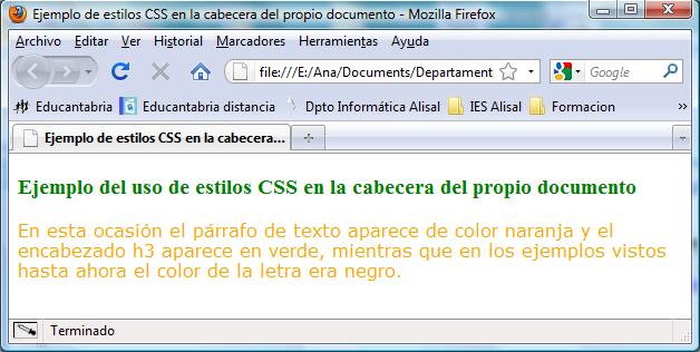 Previsualización del código