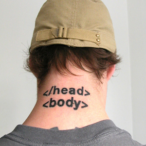 Tatuaje HTML