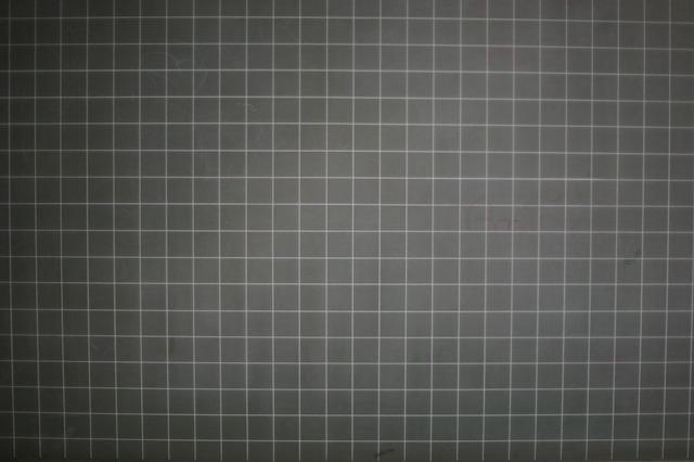 Pizarra de tiza con cuadrículas.