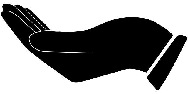 Mano vacía pidiendo