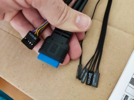 Cables del frontal de la carcasa