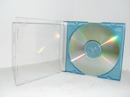 Imagen de un Cd-R en su caja protectora