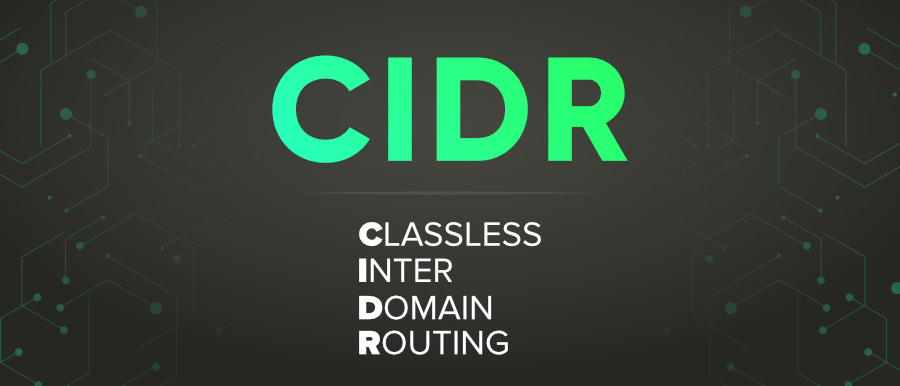 Iniciales de CIDR: Classless Inter-Domain Routing
