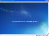 Ventana del reinicio de windows. 