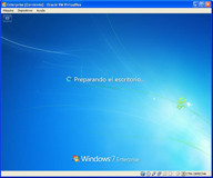 Ventana del reinicio de windows. 