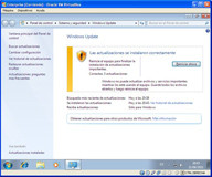 Captura_49. Ventana de actualizaciones, avisando de que
