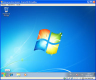 Ventana del escritorio del usuario que ha iniciado sesión.