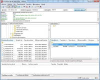 Pantalla de instalación/configuración del servicio FTP en Windows .