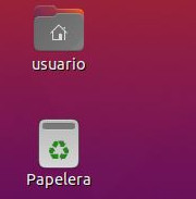 Iconos del escritorio de Ubuntu Desktop 20.04 LTS