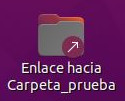 Lanzador de una carpeta en el escritorio de Ubuntu